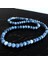 Sodalit Doğal Taş Kolye - 8 mm Sade Kolye - Doğal Taş Kolye - Bohem Kolye 8 mm - Doğal Taş Kolye 1