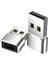 Usb-C USB 3.1 Type C Dişi - USB 3.0 Erkek Adaptör Konnektörü Çevirici Dönüştürücü Usb3.1, USB Type-C, Data Şarj Adaptörü, Tak Çalıştır, Cep Telefonları, Tabletler, Dizüstü Bilgisayarlarla Uyumlu 2