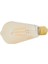 E27 LED Filament Lamba, Sıcak Sarı Işık (2000K), 4W, 360 Lümen, ST64 1