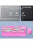 Geezer Kablosuz Klavye Mouse Set - 106 Tuşlu Ingilizce Q, Notebook Laptop Uyumlu, Ev ve Ofis Için Bilek Destekli, USB Dongle ile Bağlantı G100 (Turuncu) 2
