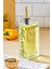 1 Adet Cam Yağdanlık Metal Gold Kapaklı Transfer Etiketli Ayçiçek/zeytinyağı/sirke/narekşisi 500ML 2