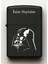 Darth Vader Desenli Kişiye Özel Isimli Siyah Benzinli Metal Çakmak 2 1