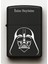 Darth Vader Desenli Kişiye Özel Isimli Siyah Benzinli Metal Çakmak 1