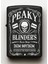 Peaky Blinders Desenli Kişiye Özel Isimli Siyah Benzinli Metal Çakmak 1