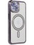 Iphone 14 Kılıf Joke Simli Magneticsafe Kılıf - Derin Mor Drstr 1