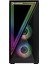 Ravadin Atx 3* Argb Infinity Fan Temperli Cam 500W 80+ Bronze Dahili Psu Cam Gaming Rgb Kontrolcüsü Siyah Kasa 2