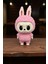Labubu Figür - Pembe Labubu 13 cm 1