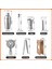 Shaker Kokteyl Set - 7 Parça 550 ml Shaker Coctail Set Bambu Standlı 721826 2