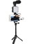 Video Making Kit Telefon Tutucu Vlog Video Mini LED Işıklı 5
