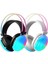 Kablosuz Bluetooth Kulaklık Rgb Işıklı Kulak Üstü 5.3 Bluetooth Bağlantılı 4