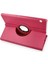 Huawei Mediapad T5 10 Kılıf 360 Tablet Deri Kılıf - Pembe Drstr 1