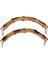 Bambu Görünümlü Çanta Sapı Kısa C Model 14 cm (Çift) 1