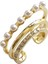 Çelik Incili Taşlı Earcuff 1