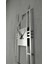 Şık Gümüş Dikdörtgen Metal Duvar Saati, 50X22 Cm, Ev ve Ofis Dekoru 6