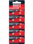 Ag5 LR48/LR754/193/393 52 Mah Alkalin Düğme Pil 10 Lu Paket 1