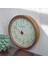 Fosforlu 3D Kabartma Rakam Mini Duvar Saati, Çap 22 Cm, Şık ve Modern Tasarım 3