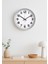Krom Renkli Modern Duvar Saati 28 Cm, Şık ve Şık Tasarım 1