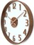 0638 A2 Opal Duvar Saati, Ceviz Kahverengi, Şık ve Zarif Tasarım 3
