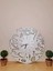 Ahşap Kafe Tarzı Duvar Saati 25X25CM, Şık ve Doğal Tasarım 2
