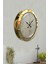 Altın Renkli 36 cm Metal Mutfak Duvar Saati, Şık ve Zarif Tasarım 3