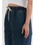 Beli Bağlamalı Slouchy Jean Pantolon 6