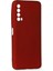 Huawei P Smart 2021 Kılıf First Silikon - Bordo Drstr 2