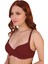 Modlive Bordo Mı 189B Pedli Dantelli Balenli Sütyen 1