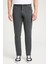 Texas Slim Fit Dar Kesim Normal Bel Antrasit Esnek Pantolon 5