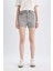 Mom Fit Yüksek Bel Jean Şort C0689AX24HS 1