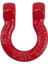 Adet Kırmızı Metal Tampon D-Ring Çekme Kancası 1/10 Rc Paletli Araba Traxxas Trx-4 Eksenel SCX10 90046 D90 (Yurt Dışından) 5