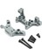 Metal Ön ve Arka Şok Kuleleri Mjx H16 16207 16208 16209 16210 1/16 Rc Araba Yükseltme Parçaları Aksesuarları, Gri (Yurt Dışından) 1