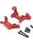 Metal Ön ve Arka Şok Kuleleri Mjx H16 16207 16208 16209 16210 1/16 Rc Araba Yükseltme Parçaları Aksesuarları, Gri (Yurt Dışından) 3