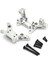 Metal Ön ve Arka Şok Kuleleri Mjx H16 16207 16208 16209 16210 1/16 Rc Araba Yükseltme Parçaları Aksesuarları, Gri (Yurt Dışından) 4