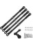 Metal Ön ve Arka Bağlantı Çubuğu Rot Çubuğu ile 25T Servo Kol Direksiyon Bağlantı Çubuğu Rc Araba Için Arrma 1/8 Kraton Outcast 6s Siyah (Yurt Dışından) 1
