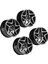Adet 1/10 On-Road Drift Araba 52 mm Alüminyum Alaşımlı Metal Tekerlek Hub 1.9 Inç Tırmanma Araba Jant Hsp Tamiya Hpı, Siyah (Yurt Dışından) 1