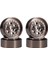 4 Adet 1.3 Inç Metal Beadlock Jant Tekerlek Hub TRX4M 1/18 Rc Paletli Araba Yükseltme Parçaları Aksesuarları, 5 (Yurt Dışından) 1