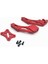 144001-1258 Metal Kuyruk Sabit Parçalar Kuyruk Kanat Firmware Bağlantı Parçaları Wltoys 144001 1/14 4WD Rc Araba Parçaları, Kırmızı (Yurt Dışından) 5