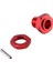 Metal 17MM Tekerlek Altıgen Hub Adaptörü Somun ile Arrma 1/10 4 S Kraton Outcast Rc Araba Yükseltme Parçaları, Kırmızı (Yurt Dışından) 3