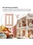 1:12 Evcilik Minyatür Çift Pencere Ahşap 6 Panel Çerçeve ve Cam Plaka Bebek Evi Diy Çift Pencere Aksesuarları Bebek Için Seramik Karo (Yurt Dışından) 3