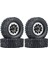 4 Adet Metal Beadlock Tekerlek Göbeği Jant ve Lastik Lastik Wpl C14 C24 B14 B24 B36 Mn D90 MN99S Rc Araba Yükseltme Parçaları, 3 (Yurt Dışından) 1