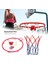 32 cm Duvara Monte Basketbol Potası Netleştirme Metal Jant Asılı Sepet Sepeti-Top Duvar Jantı Vidalar ile Kapalı Açık Spor (Yurt Dışından) 2