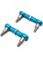 Metal Arka Küresel Mafsal Çubuk Bağlantı Çubuğu Wltoys K969 K979 K989 K999 P929 P939 1/28 Rc Araba Yükseltme Parçaları Aksesuarları, Mavi (Yurt Dışından) 1