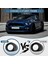 Ford Mustang 2015-2017 Için Araba Ön Sis Lambası Trim Halkası Sis Lambası Koruma Kapağı Karbon Fiber (Yurt Dışından) 4