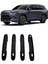 Toyota Grand Highlander 2024 Lhd Araba Dış Kapı Kolu Kapağı Trim Aksesuarları Siyah (Yurt Dışından) 5