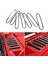 Adet Gümüş Kaput Hava Girişi Emme Havalandırma Dekorasyon Kapak Trim Etiket Jeep Wrangler Jk 2007-2017 Için (Yurt Dışından) 4