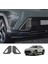 Hyundai Kona 2024+ Araç Ön Sis Lambası Kapağı Döşemesi Araba Döşeme Aksesuarları Karbon Fiber Desen (Yurt Dışından) 4