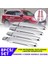 Abs Krom Yan Kapı Kolu Kapağı Döşeme 8 Adet Mitsubishi Outlander Lancer Sedan Evo Sport Rvr Asx 2008-2014 (Yurt Dışından) 2