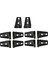 10X Kaput ve Kapı Menteşe Kapağı 2007-2017 Jeep Wrangler Jk Jku Araba Aksesuarları (Yurt Dışından) 1