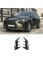 Parlak Siyah Arka Tampon Splitter Spoiler Arka Canard Hava Firar Trim Lexus NX260 NX350H 2021 2022 (Yurt Dışından) 3