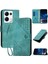 Ayrılabilir El Kayışı Kabartmalı Yüksek ile Oppo Oppo 8 Pro 5g Için Flip Case (Yurt Dışından) 1